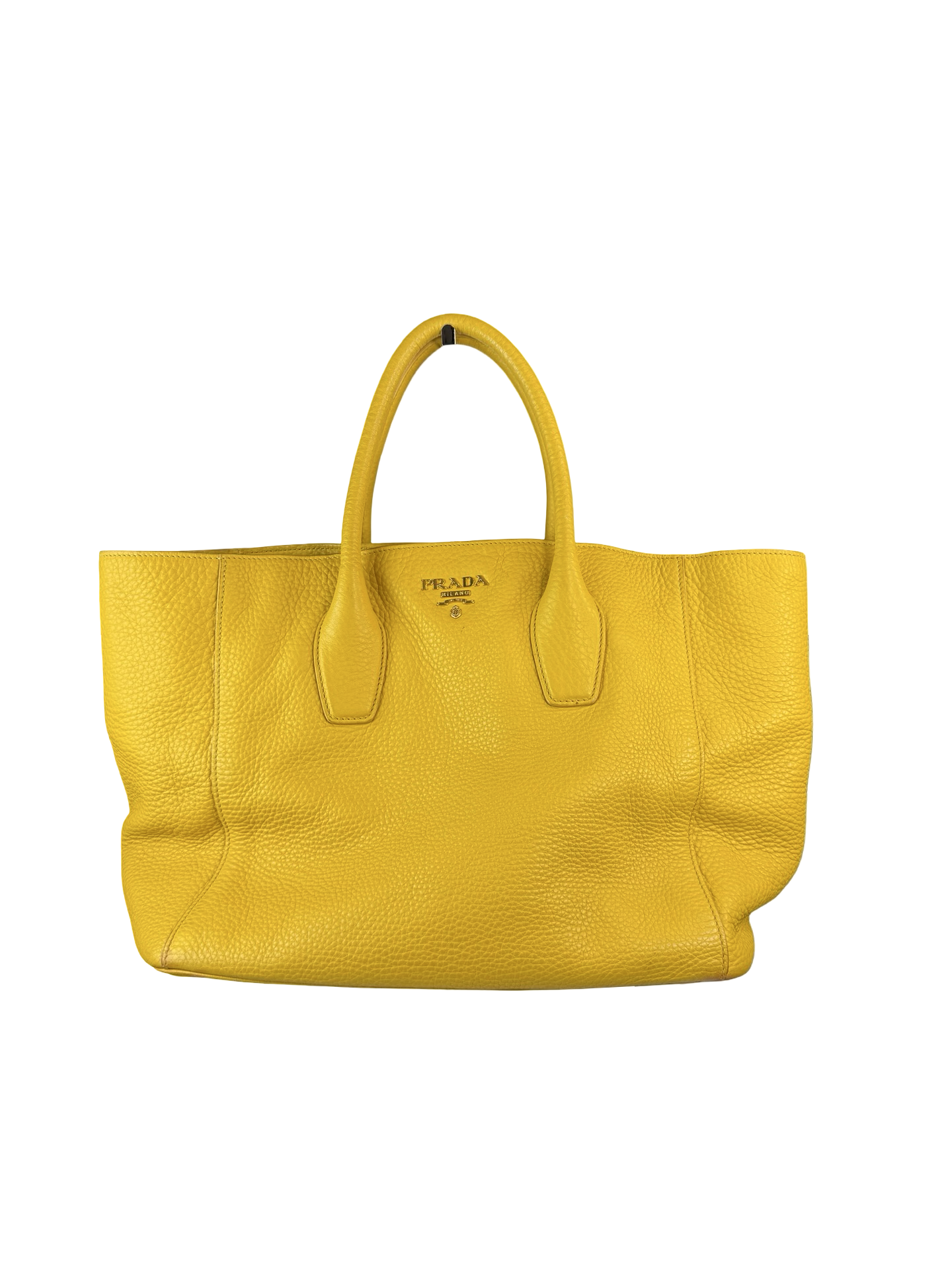 PRADA Vitello Danio Tote Mimosa