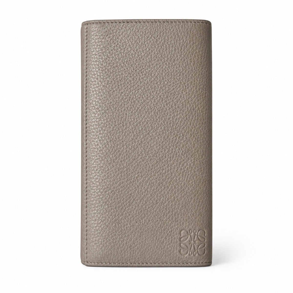 Loewe taupe leather long wallet