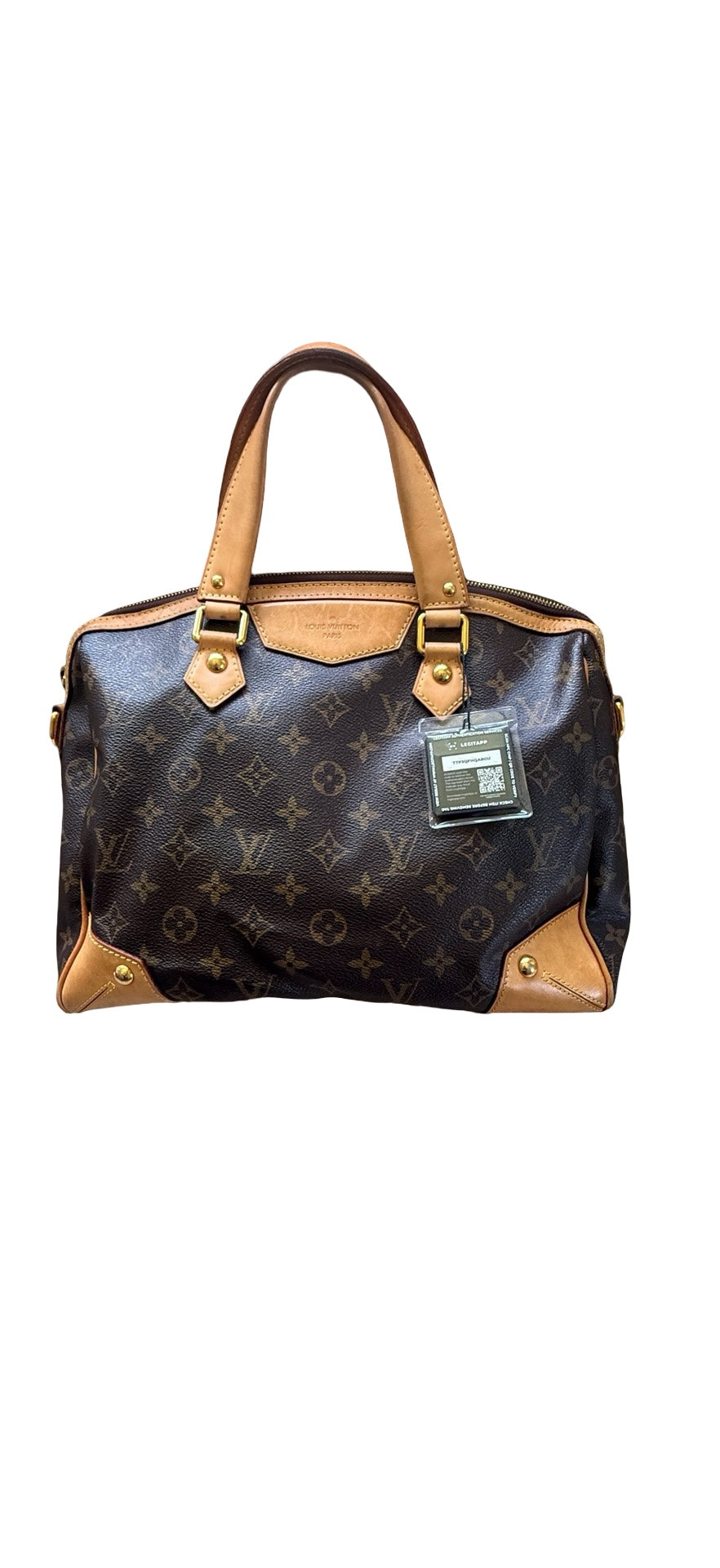 Louis Vuitton Retiro PM – Monogram Canvas with Natural Vachetta Leather