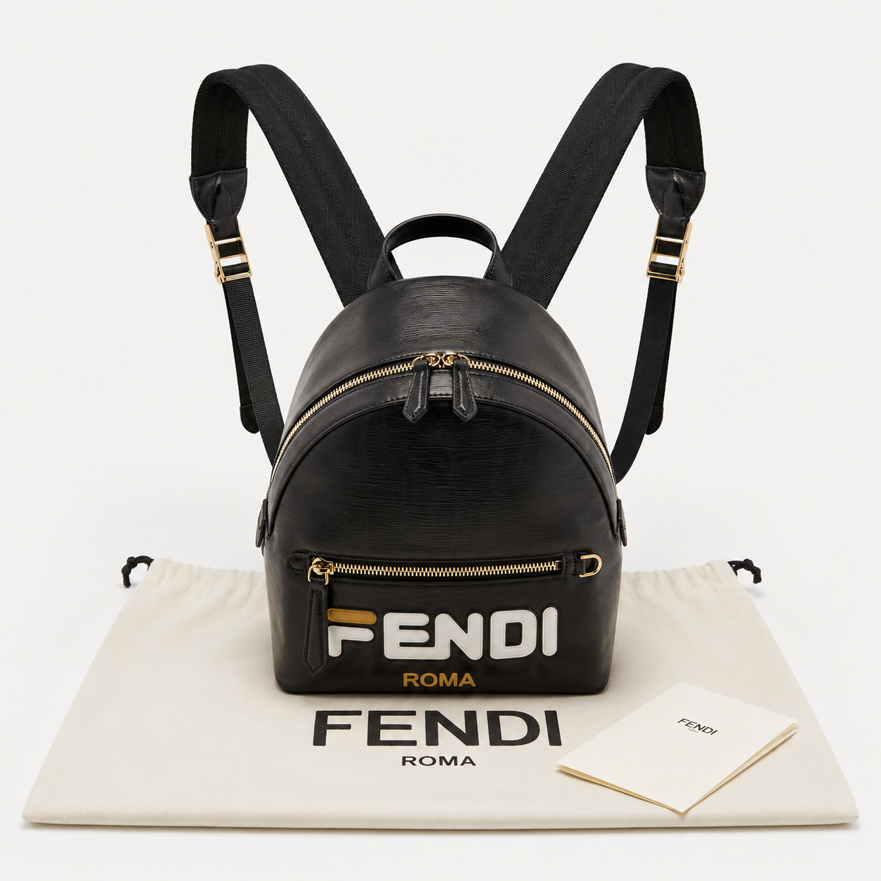 FENDI X FILA Backpack mania logo