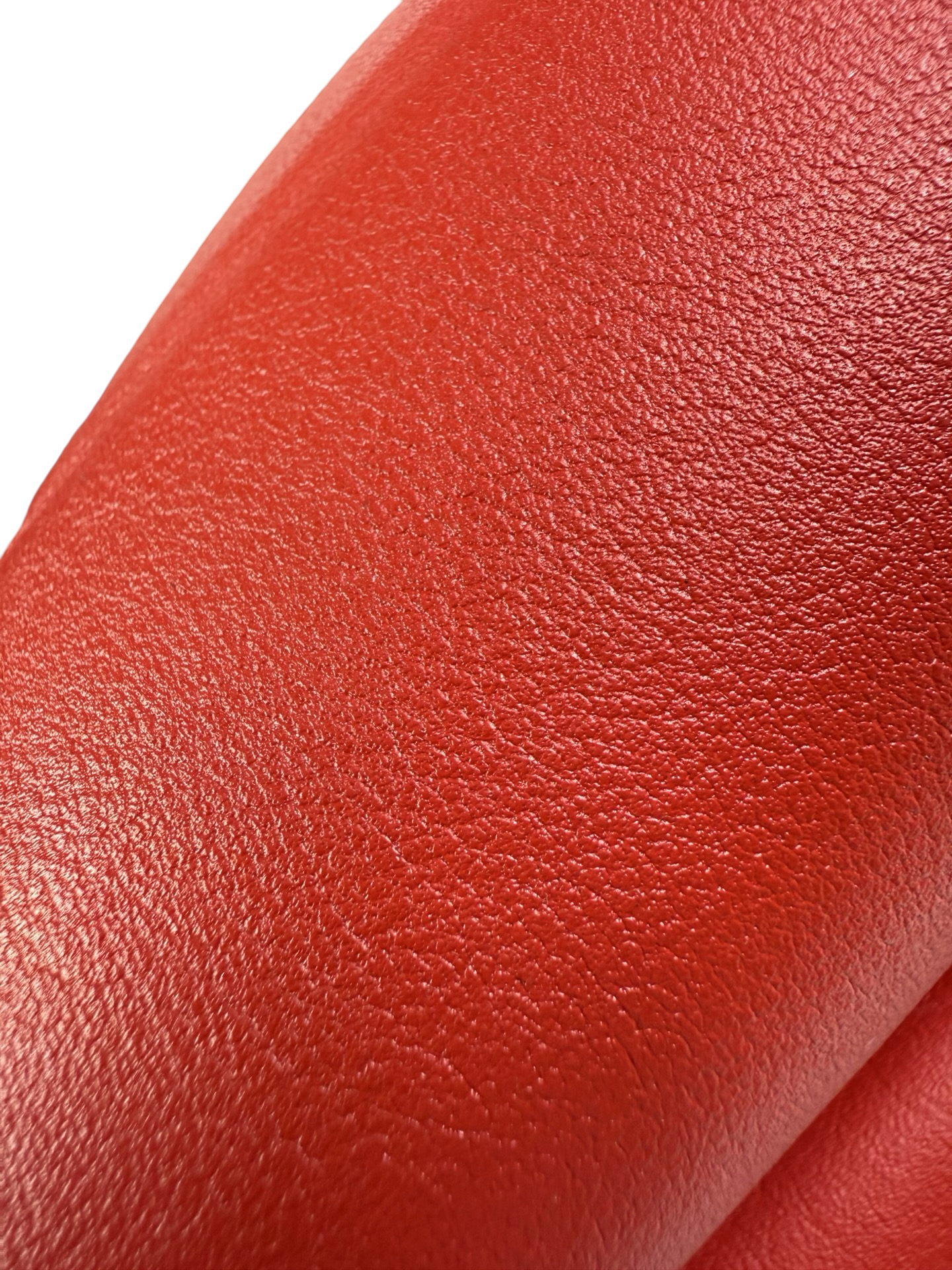 AUTHENTIC VALENTINO Red Calfskin Leather Vring Large Tote Bag