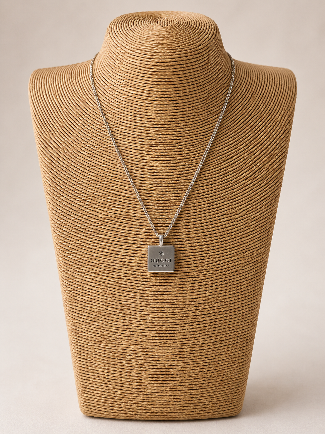 Gucci Trademark Square
Pendant Necklace - Pendant