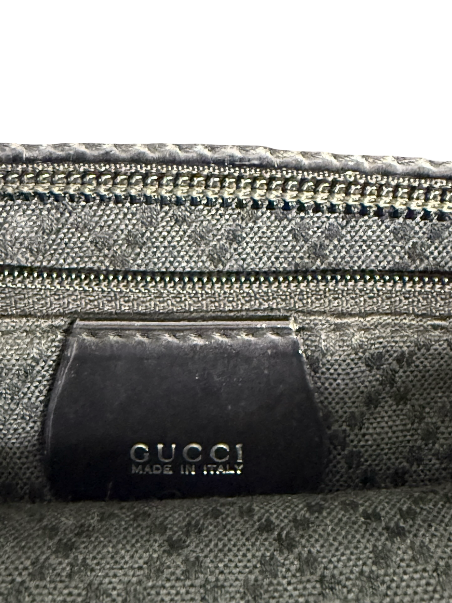 GUCCI Bamboo Handle Tote Bag Black