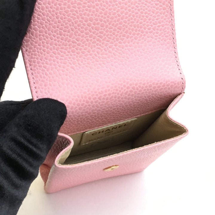CHANEL Mini Case/Wallet in Pink