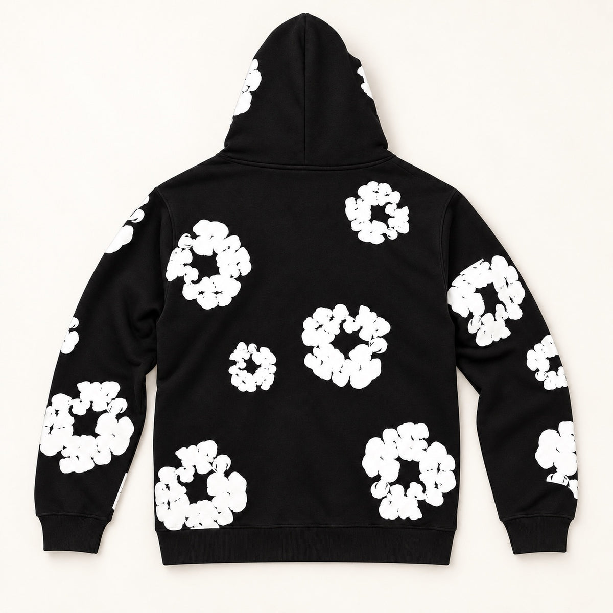 Denim Tears black print pullover hoodie