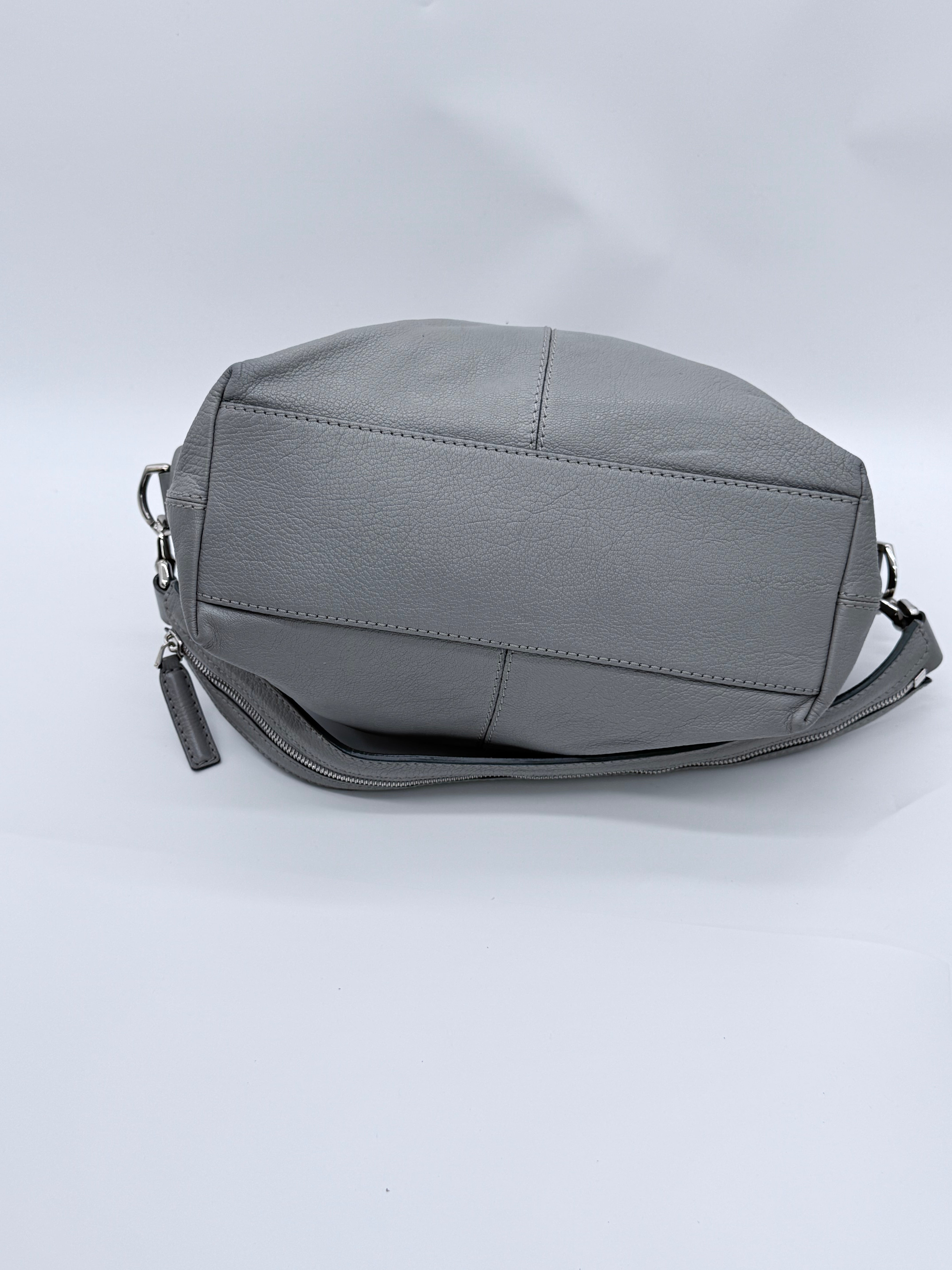 Givenchy Nightingale Medium Satchel – Grey Pebbled Leather
