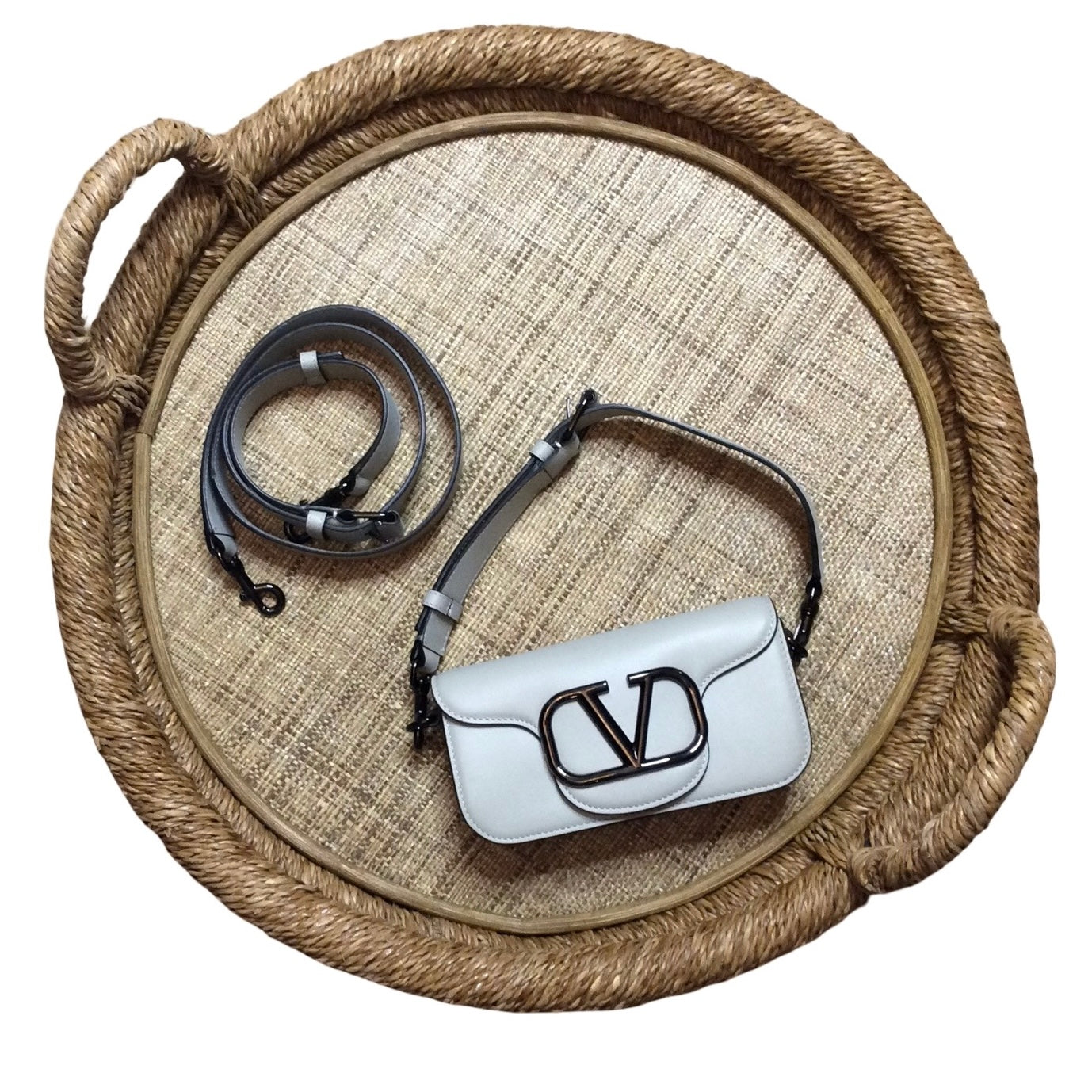VALENTINO Garavani Woman Locò Small Shoulder Bag