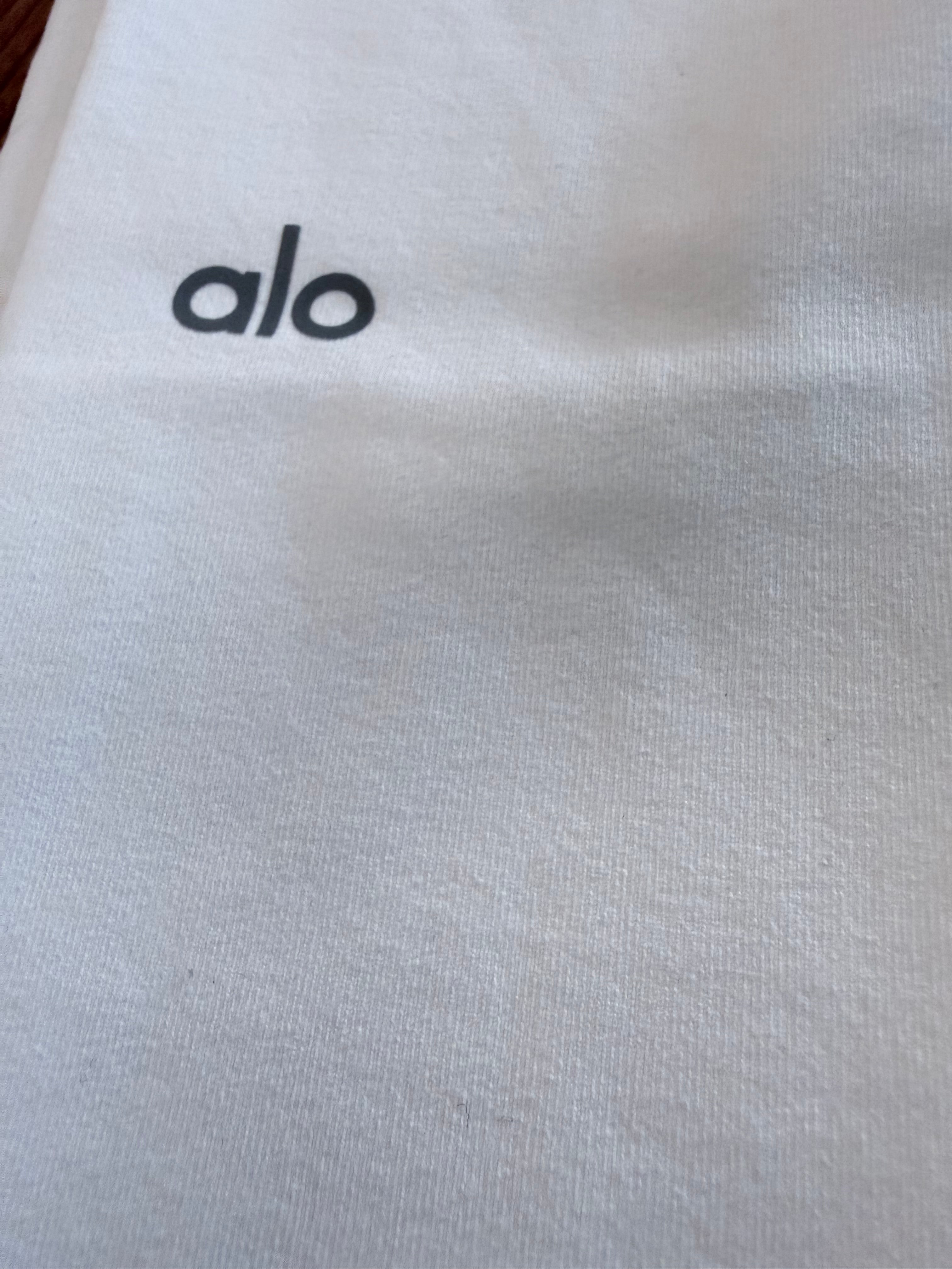 Alo Yoga 7/8 High-Waist Airbrush Legging – White | New With Tags
