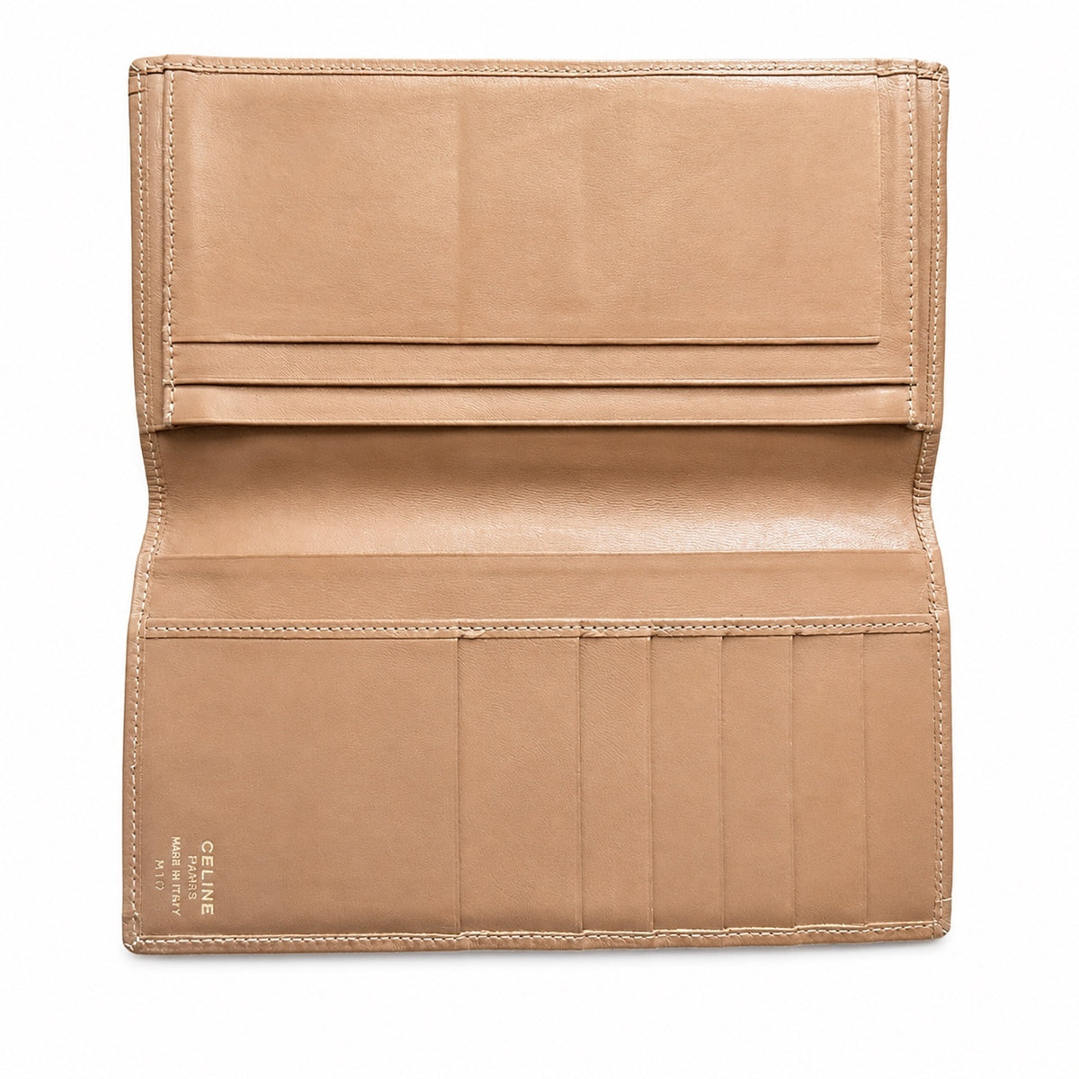 Celine triomphe canvas long wallet