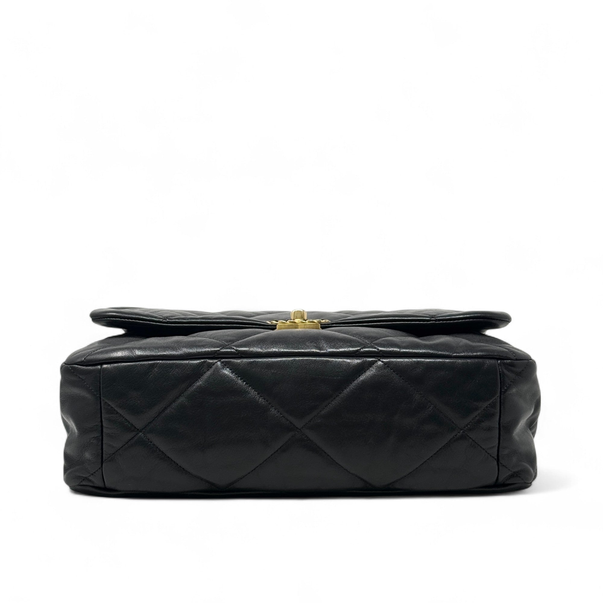 CHANEL 19 LARGE BLACK