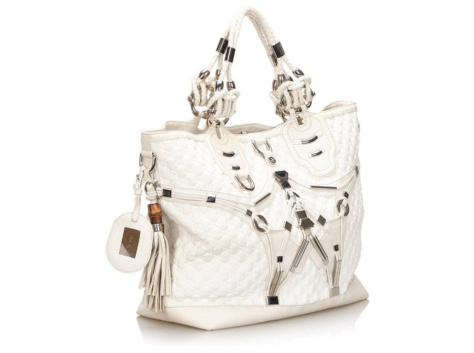 GUCCI Techno Horsebit Large Tote 2010 Runway Collection
