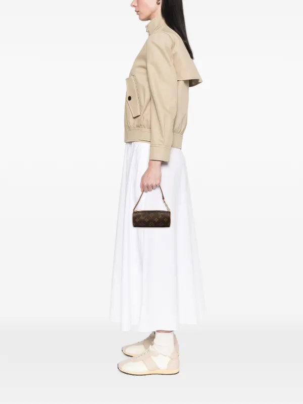 Louis Vuitton Monogram Mini Papillon Pochette – Classic Canvas Bag