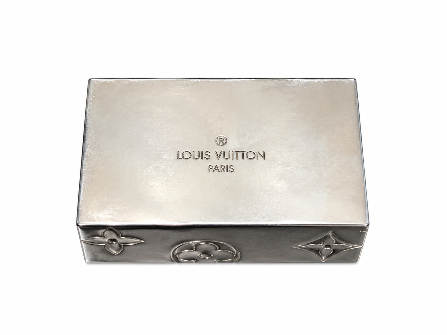Louis Vuitton miniature mirrored pill box / trinket box