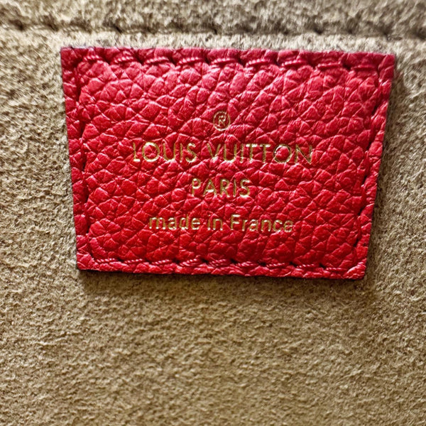 LOUIS VUITTON LV
Coquelicot Monogram Canvas Locky BB Bag