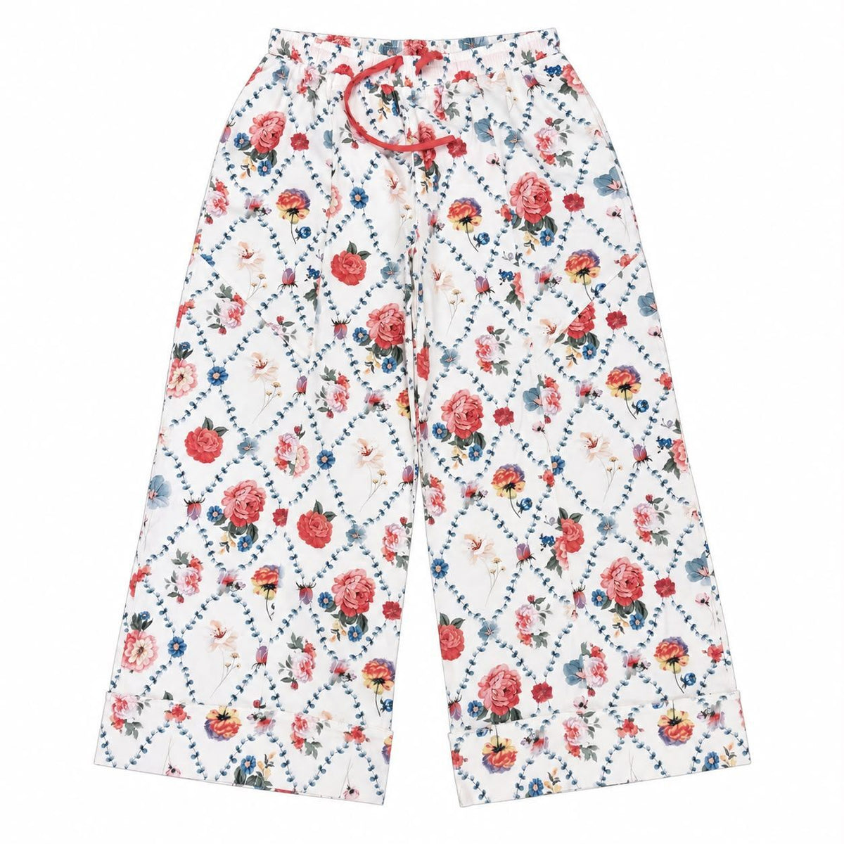 BiBi Floral wide-leg pants