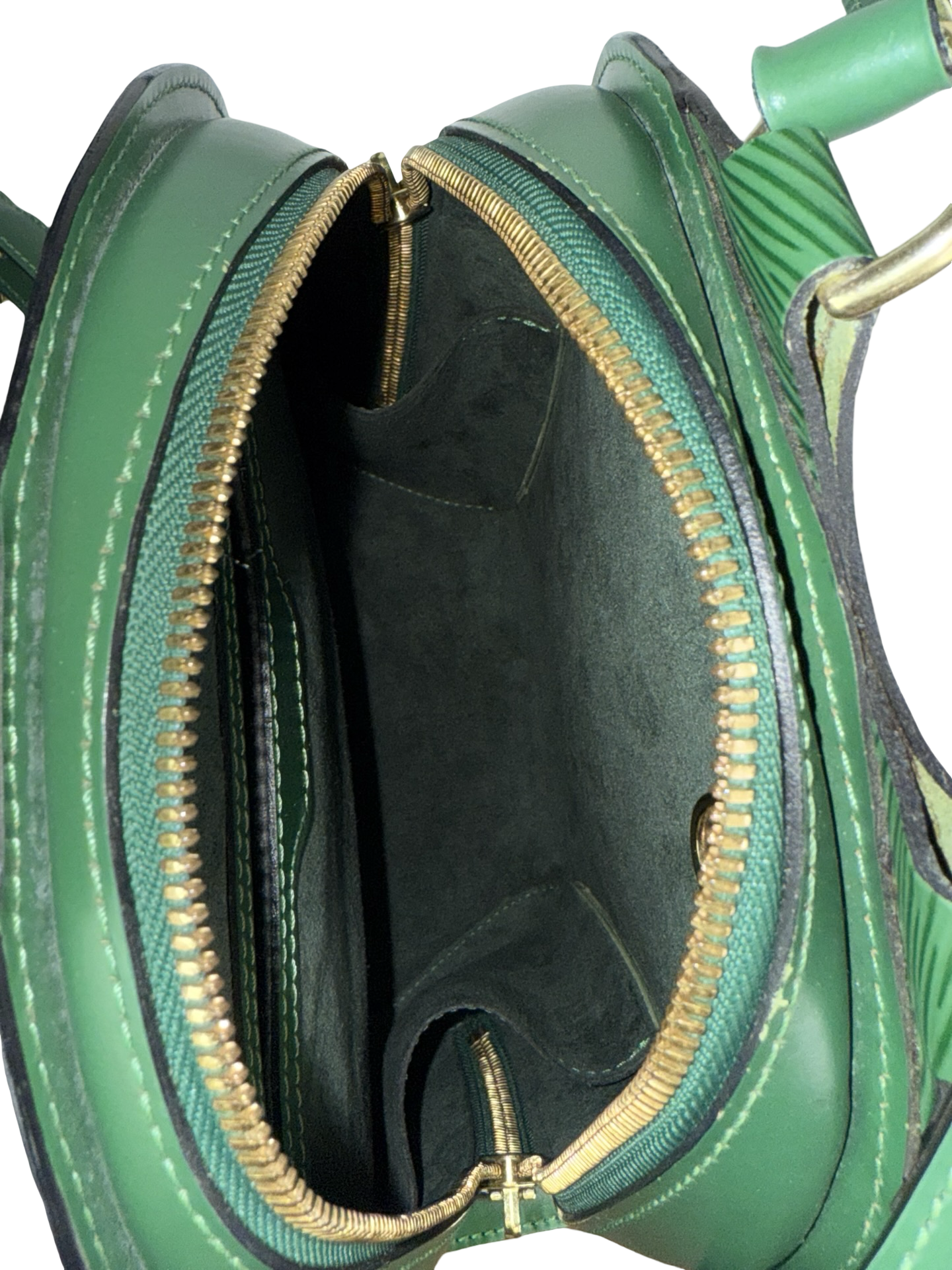 LOUIS VUITTON LV Epi Leather Mabillon Green Backpack