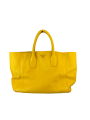 PRADA Vitello Danio Tote Mimosa
