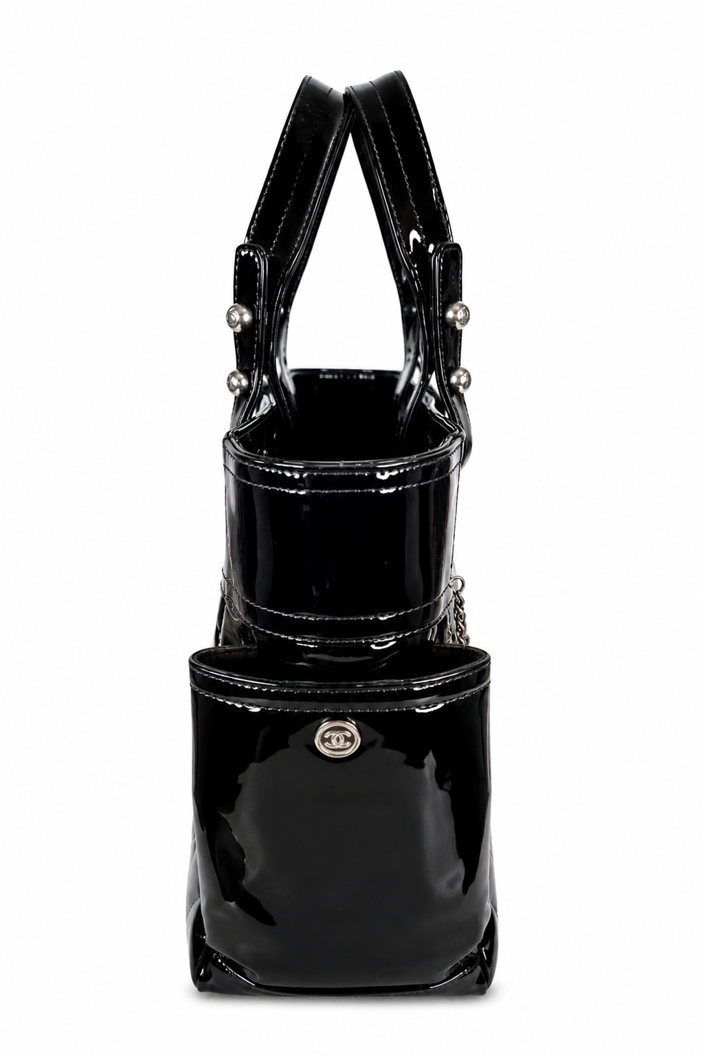 CHANEL PARIS-BIARRITZ TOTE BLACK LARGE