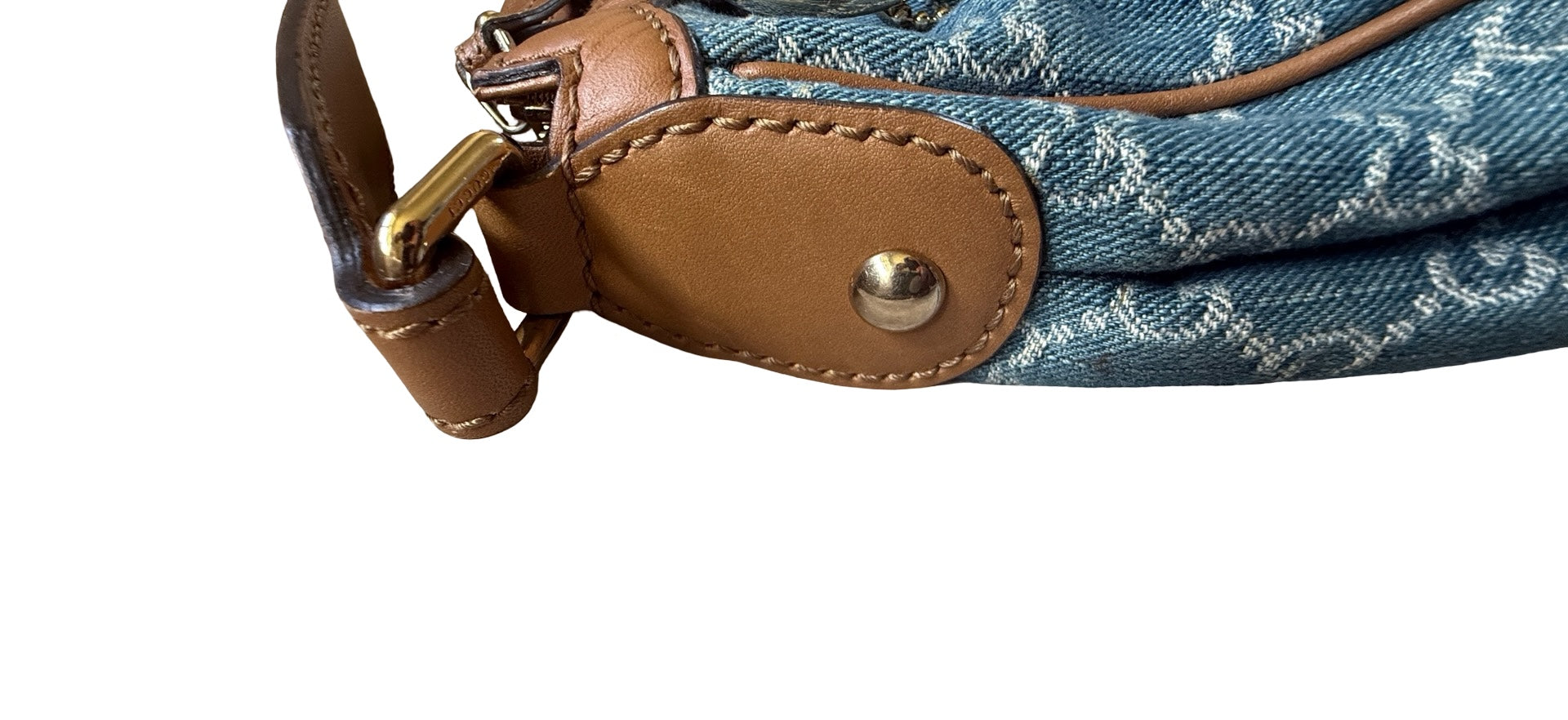 Gucci Sukey Large Hobo Bag – GG Denim Canvas with Leather Trim