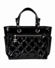 CHANEL PARIS-BIARRITZ TOTE BLACK LARGE