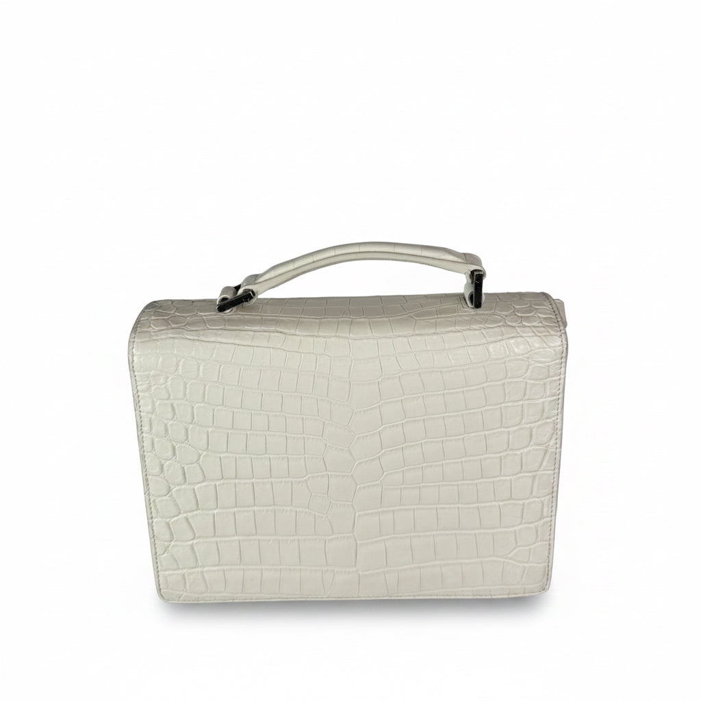 SAINT LAURENT YSL		 			           Medium Embossed Bellechasse Crossbody Bag