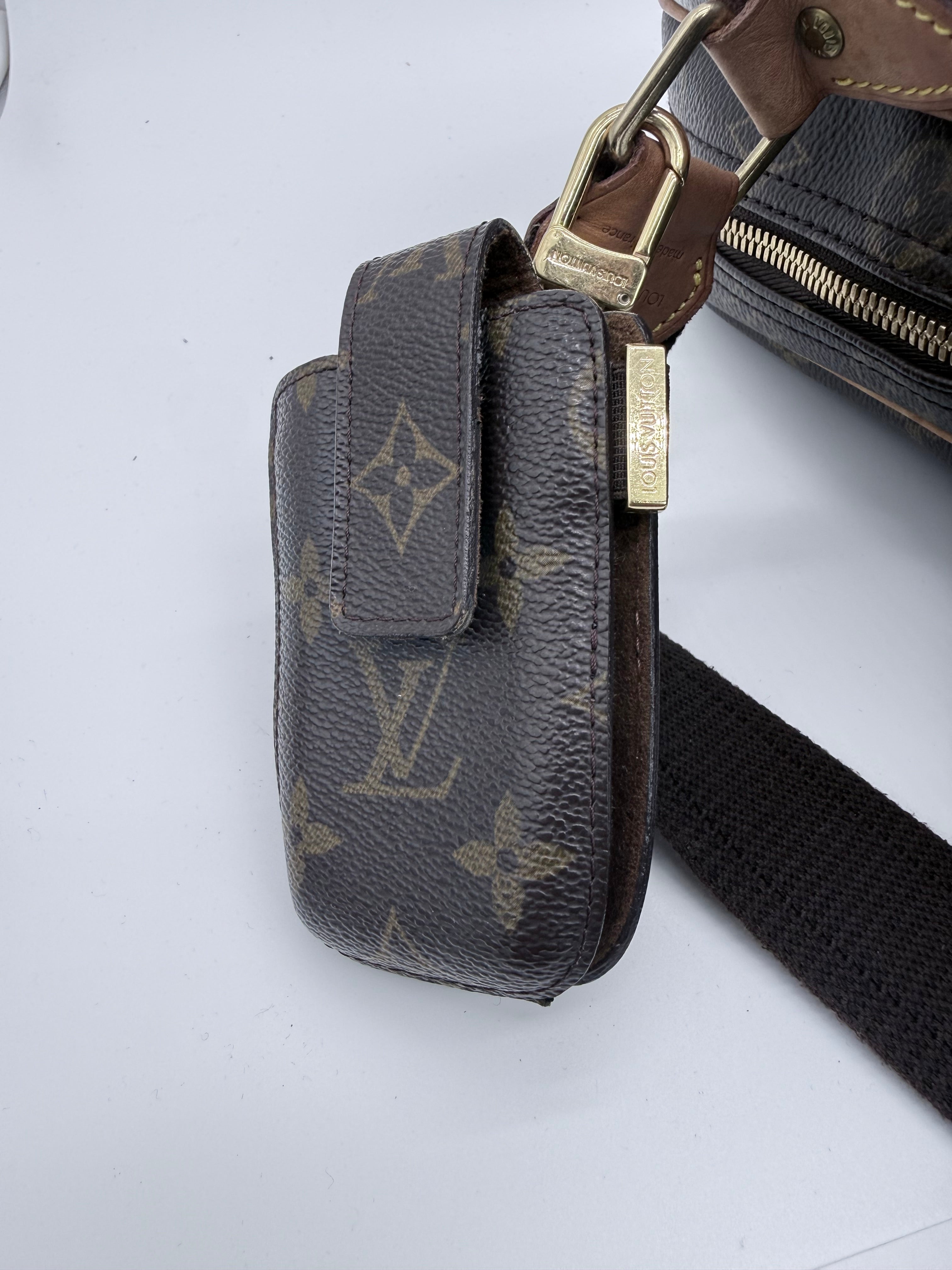Louis Vuitton Monogram Reporter GM Messenger Bag – Classic Crossbody Travel Bag