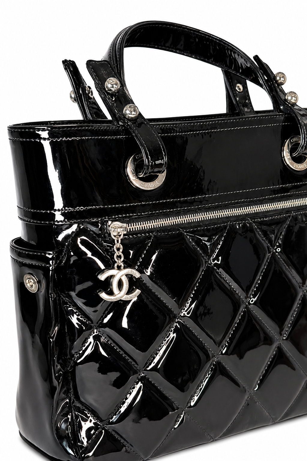 CHANEL PARIS-BIARRITZ TOTE BLACK LARGE