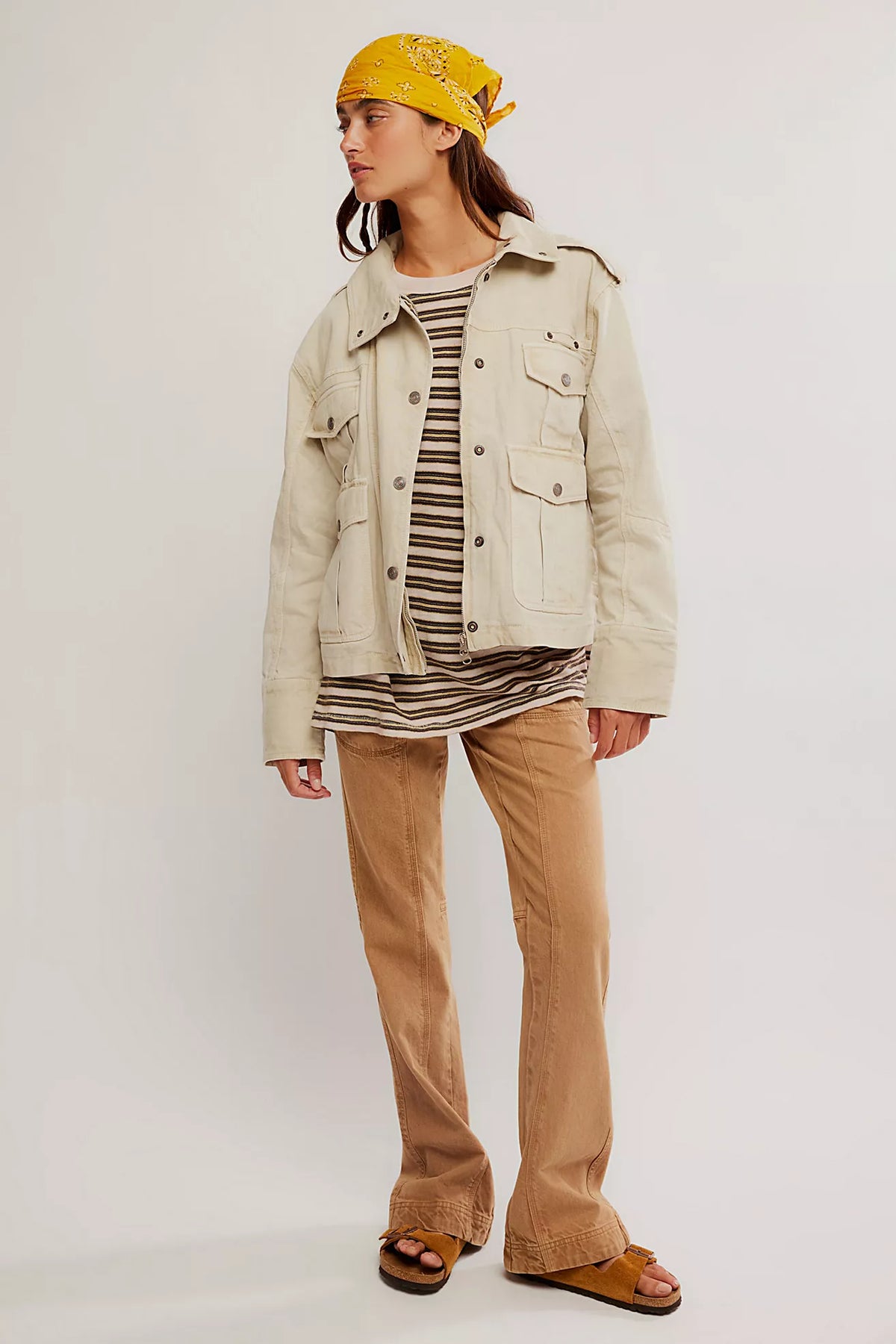 Free People Kali Washed Jacket
