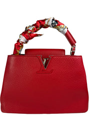 LOUIS VUITTON LV Taurillon Capucines PM