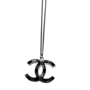 Chanel “So Black” CC pendant necklace