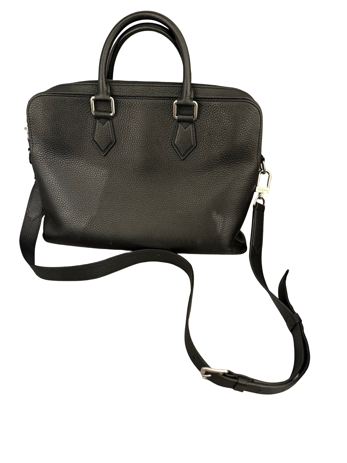 LOUIS VUITTON LV Business Bag Briefcase PM Taurillon Leather