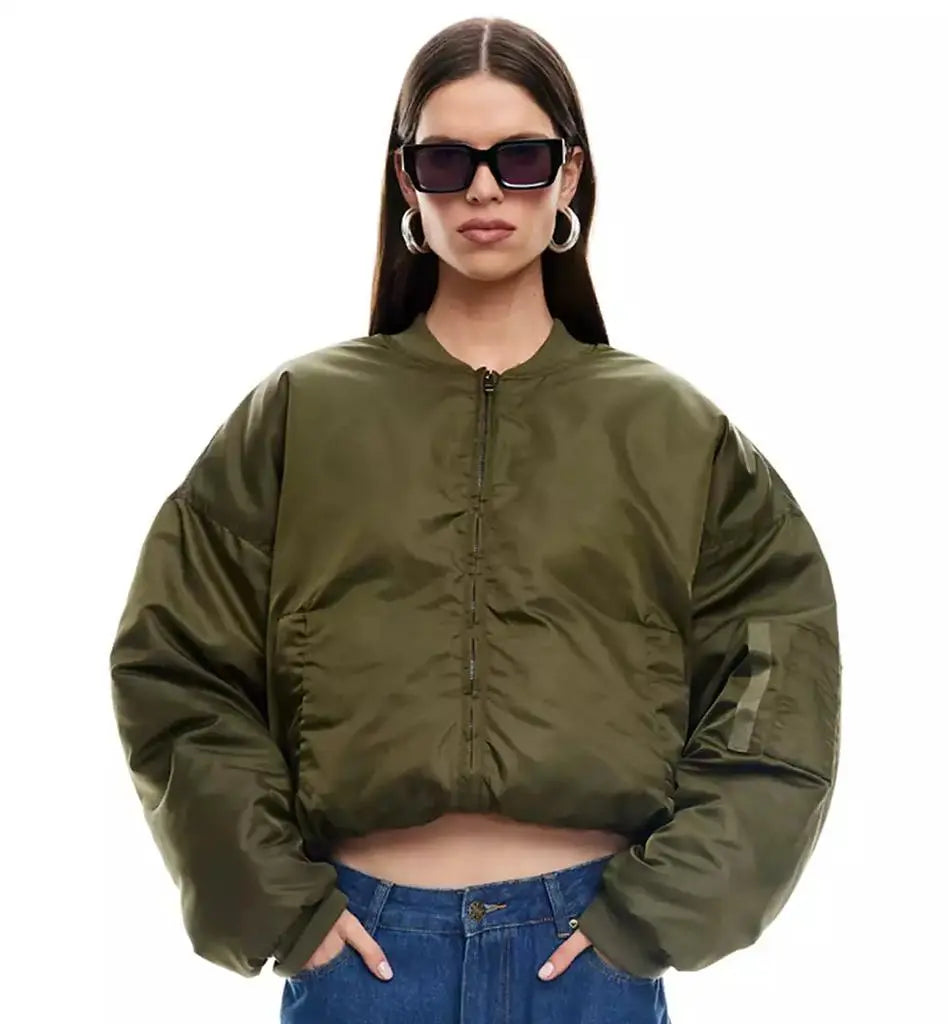 Free People Lioness Essential Bomber Jacket