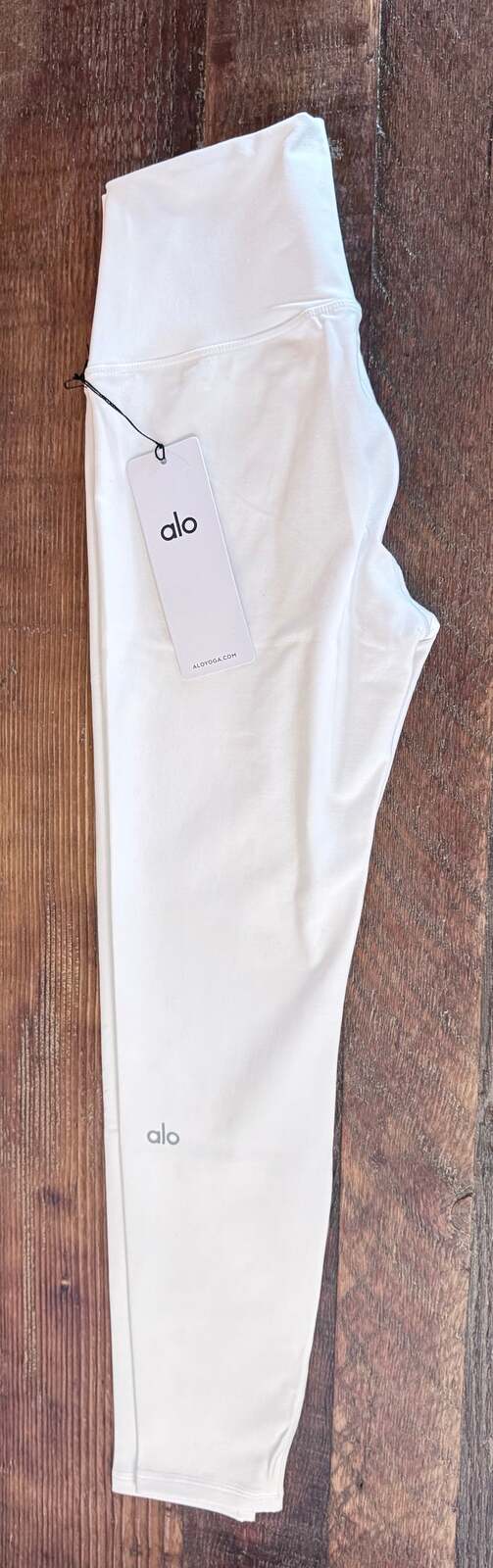 Alo Yoga 7/8 High-Waist Airbrush Legging – White | New With Tags