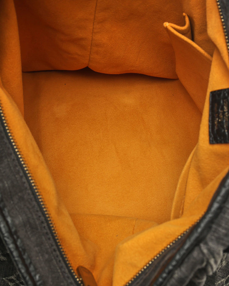LOUIS VUITTON LV MONOGRAM DENIM NEO CABBY BAG MM BLACK