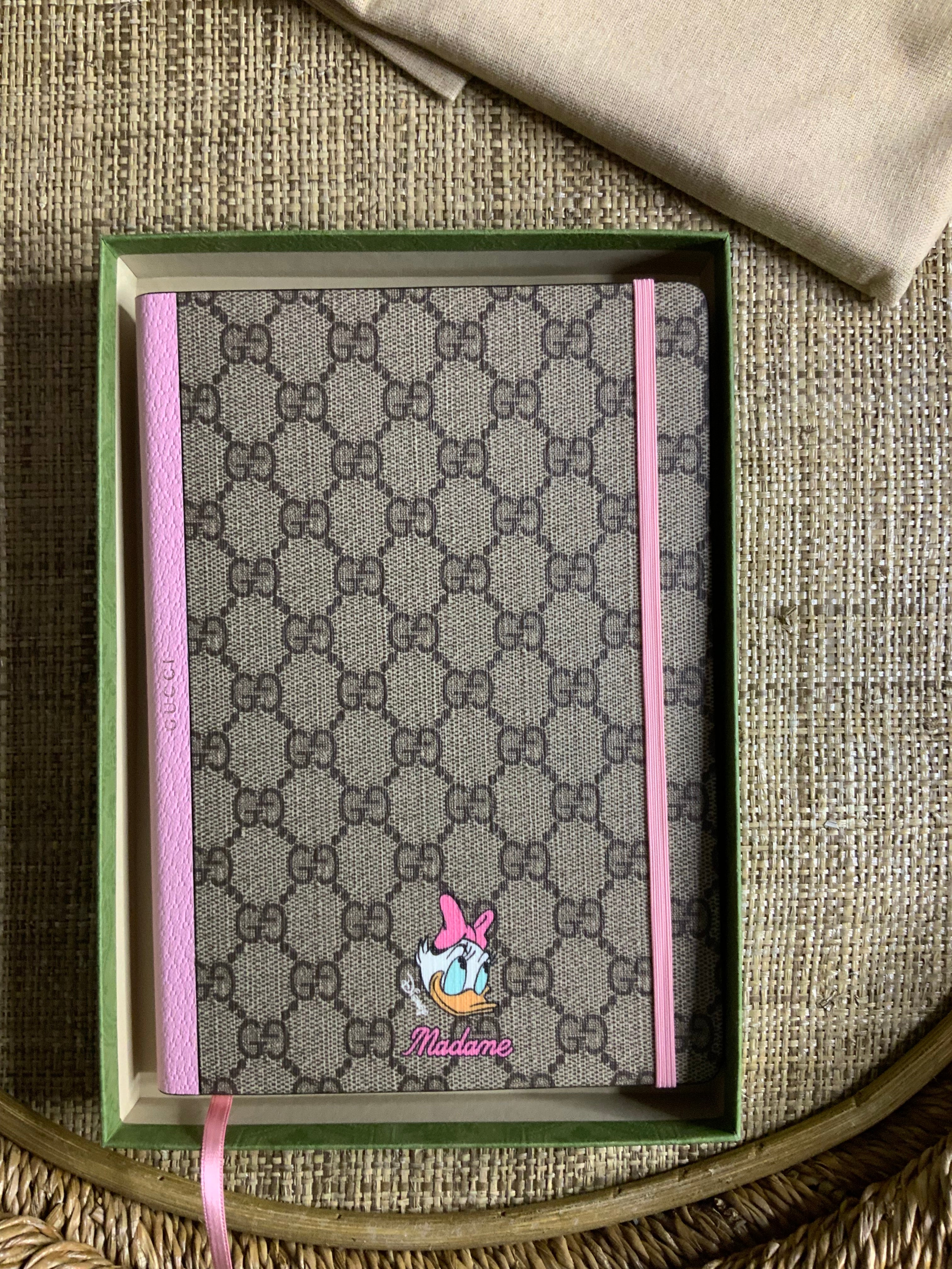 GUCCI x Disney Daisy Duck notebook
