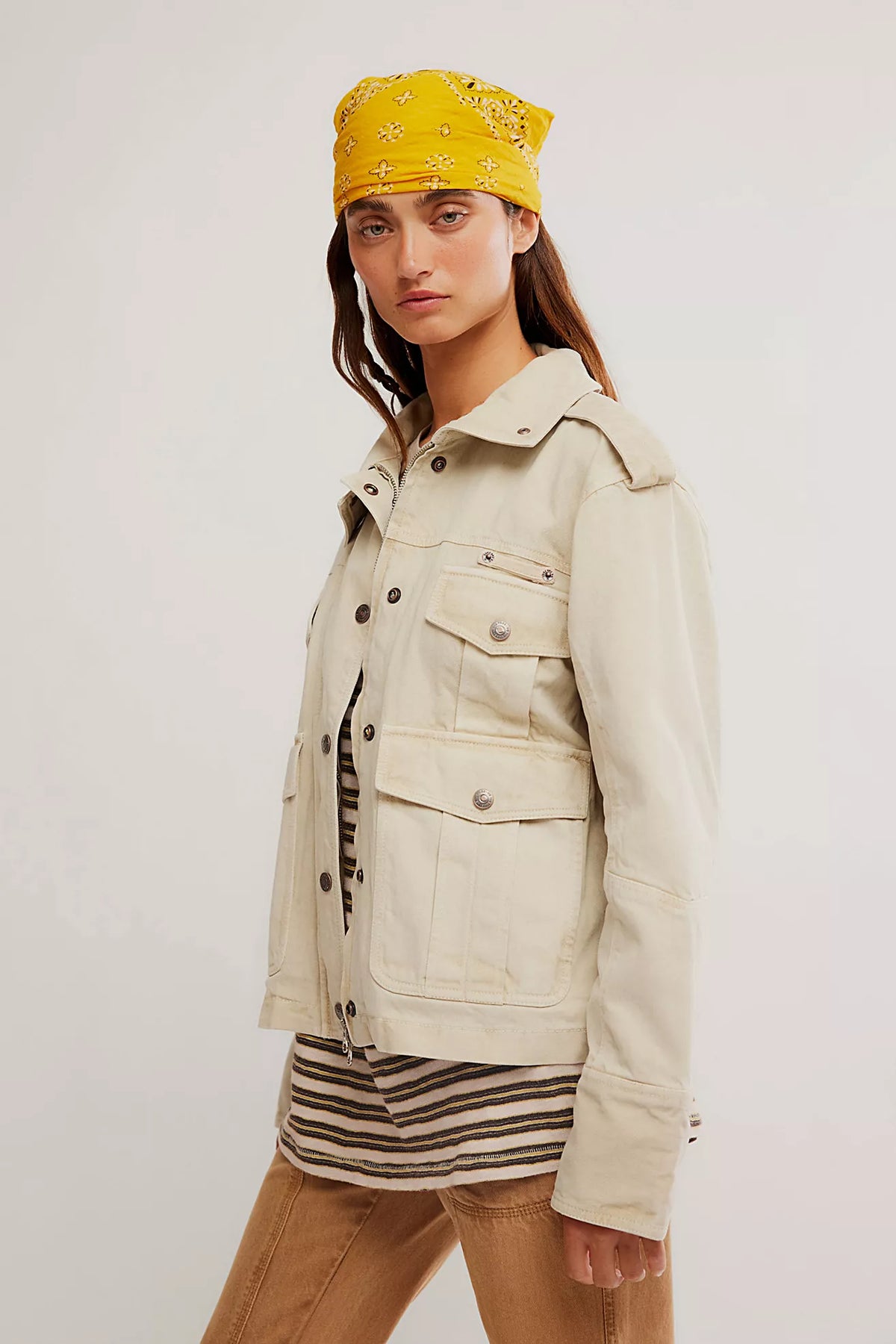 Free People Kali Washed Jacket