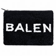 Balenciaga sherpa logo. Laptop IPad case zip pouch