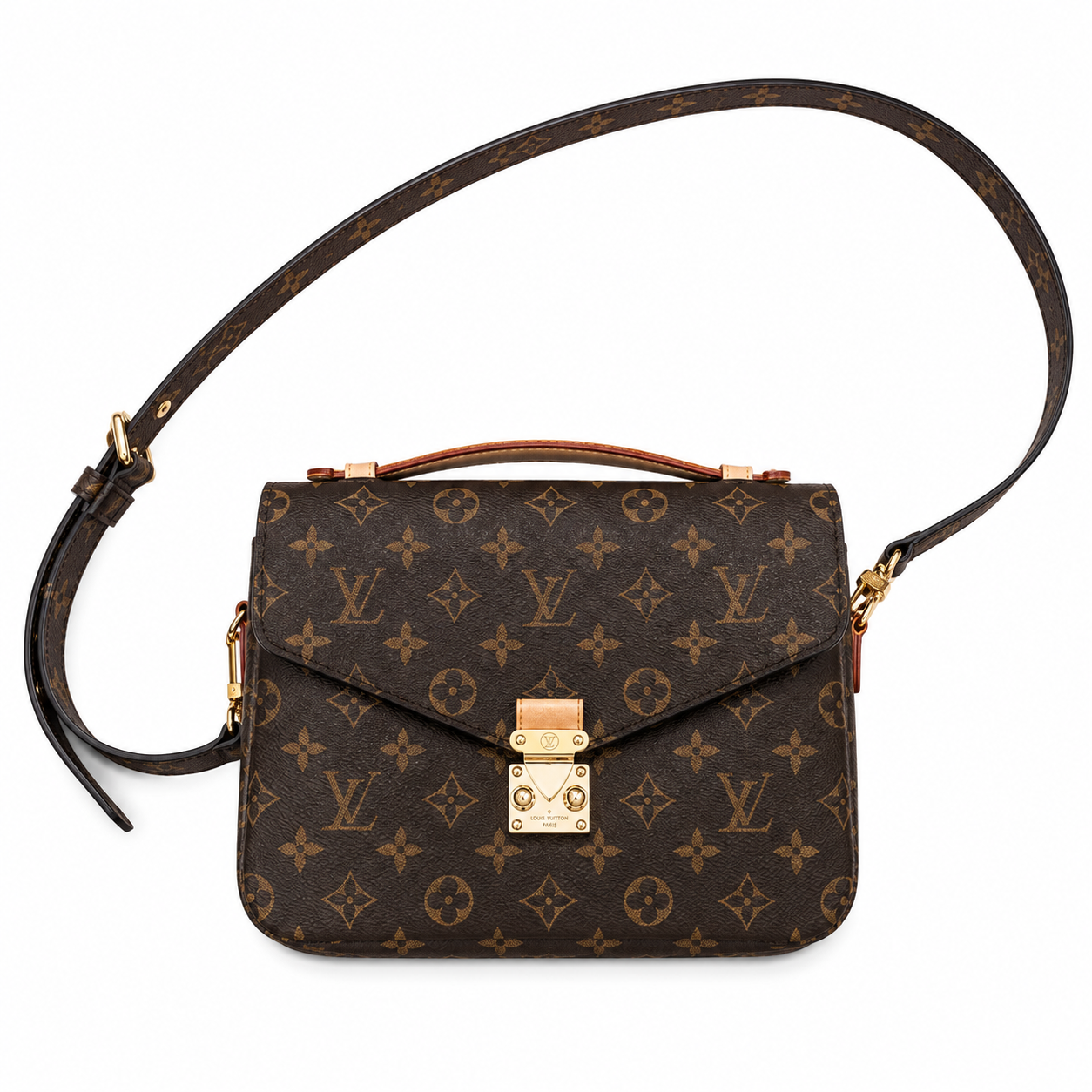 Louis Vuitton Pochette Métis Monogram Canvas Crossbody Bag | Full Set