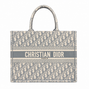 DIOR Oblique Medium Book Tote Grey