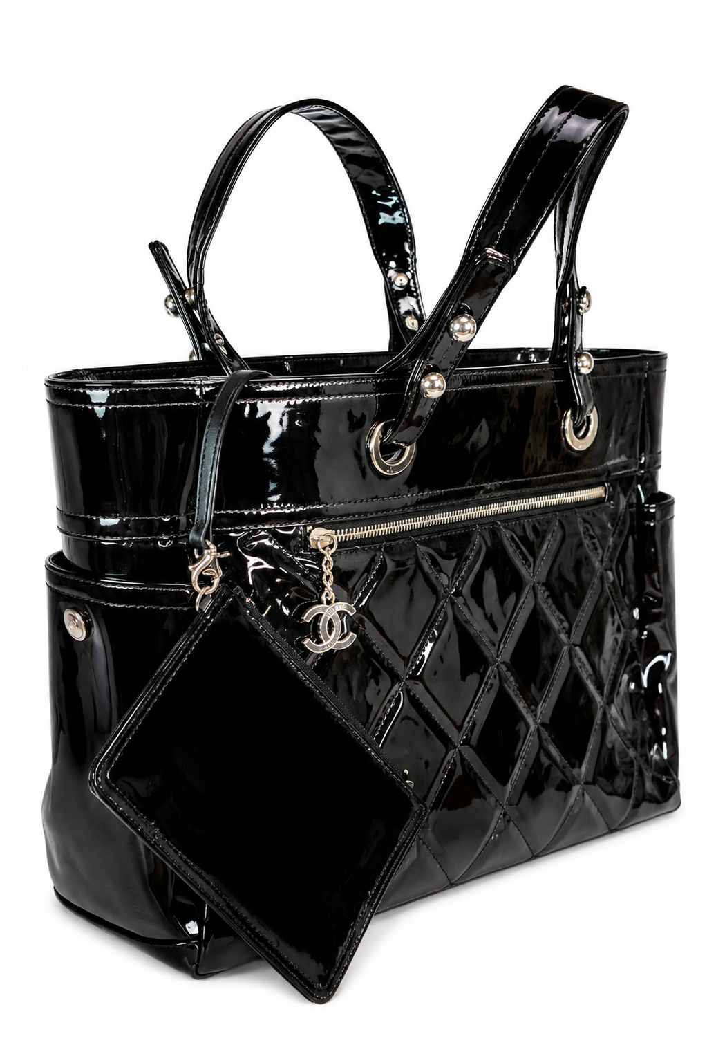 CHANEL PARIS-BIARRITZ TOTE BLACK LARGE