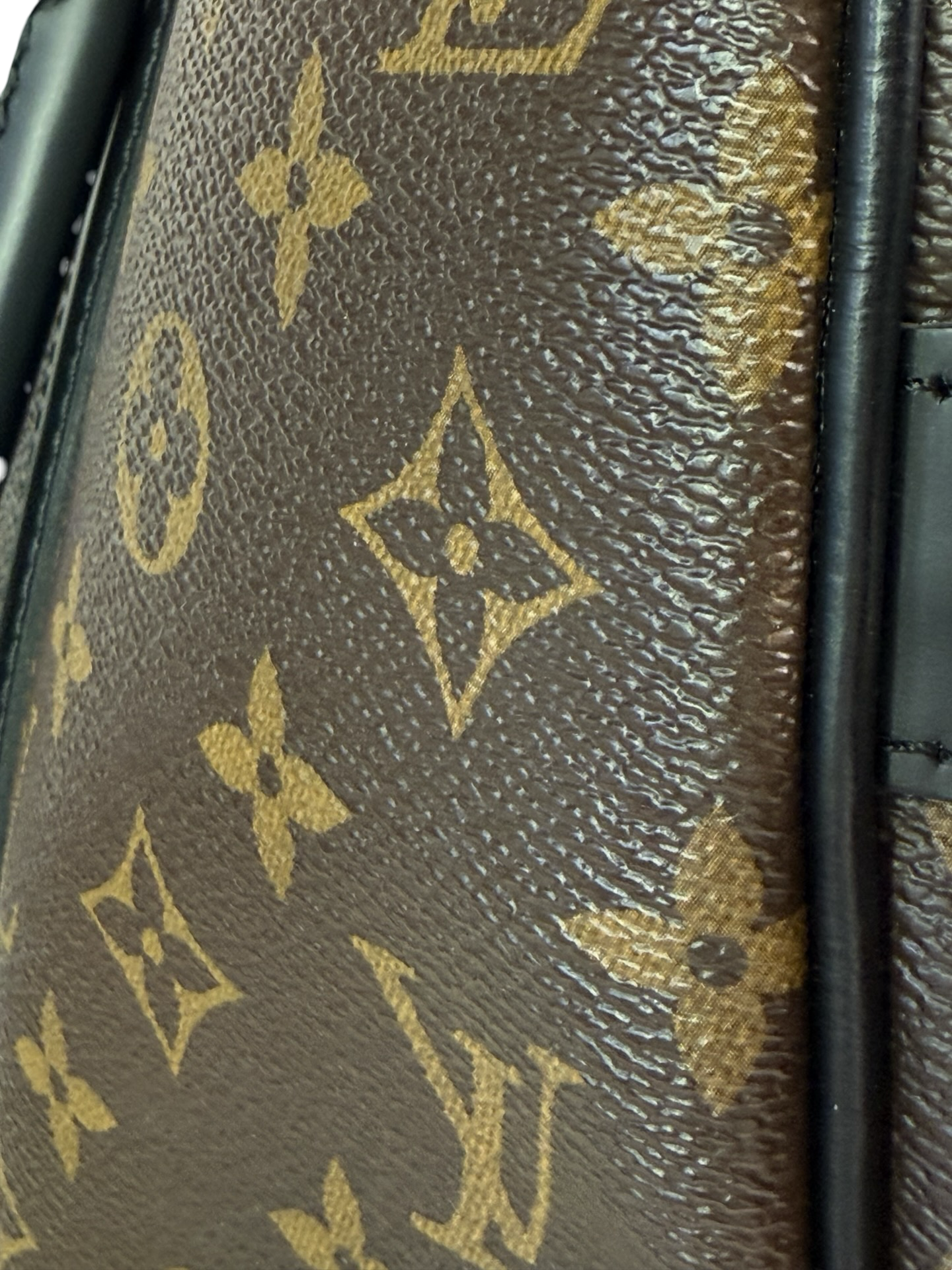 LOUIS VUITTON LV Monogram Macassar Porte-Documents Voyage PM Briefcase Bag