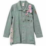 Aratta Grant sage embellished jacket