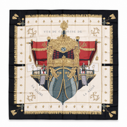 Vintage Hermes La Réale by Hugo Grygkar Hermes Silk Scarf