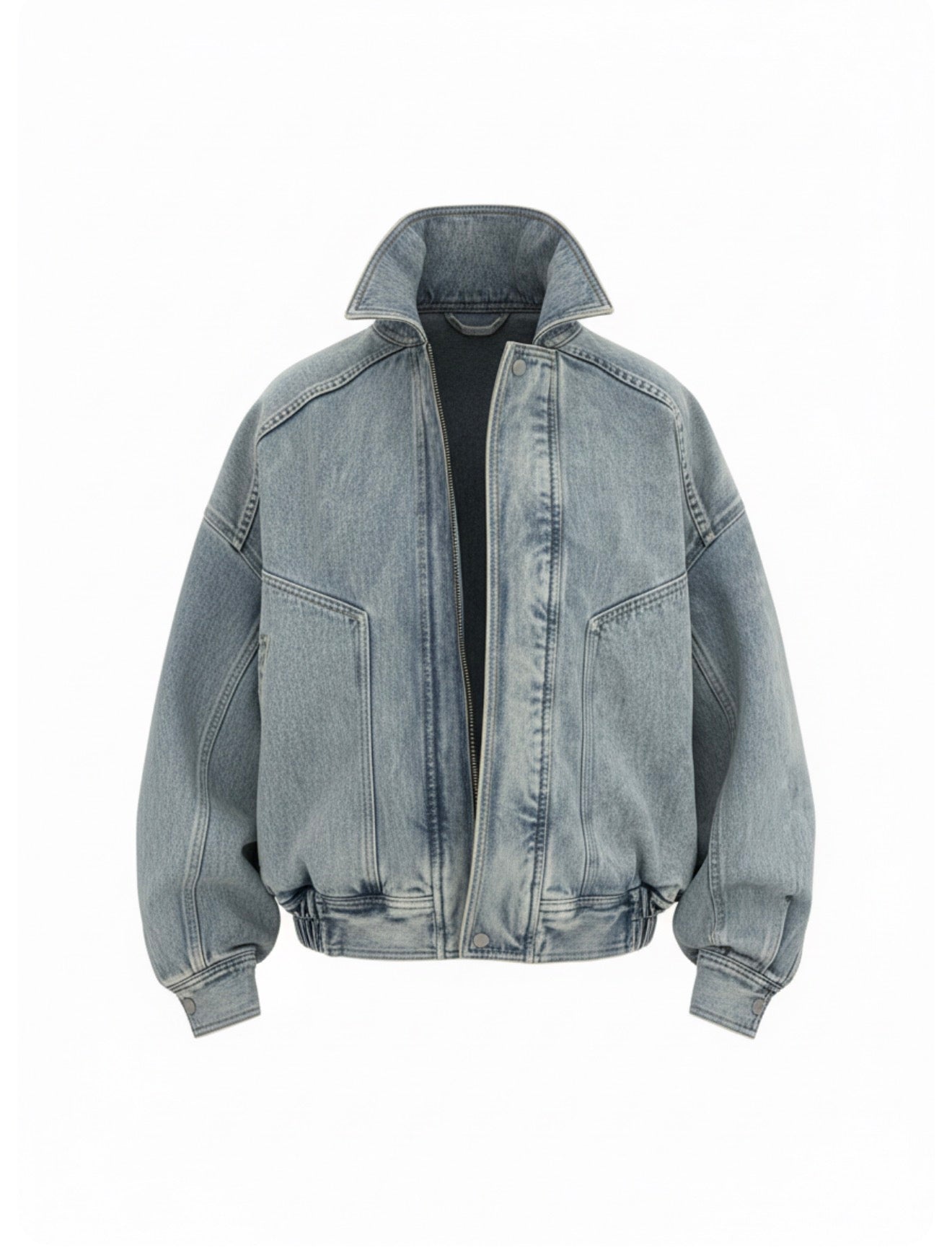 SAINT LAURENT YSL Oversized Denim Jacket