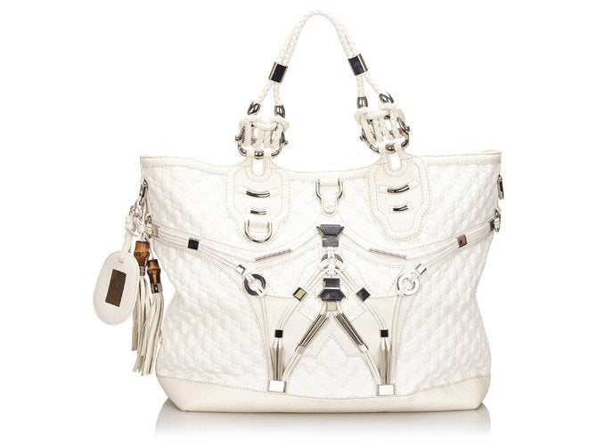 GUCCI Techno Horsebit Large Tote 2010 Runway Collection