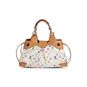 LOUIS VUITTON LV White Monogram Multicolore Ursula Bag