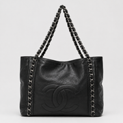 CHANEL Caviar MM Tote Bag