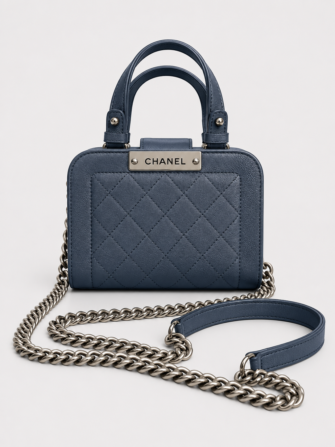 Chanel Small Trunk Top Handle Bag Authentic with COA