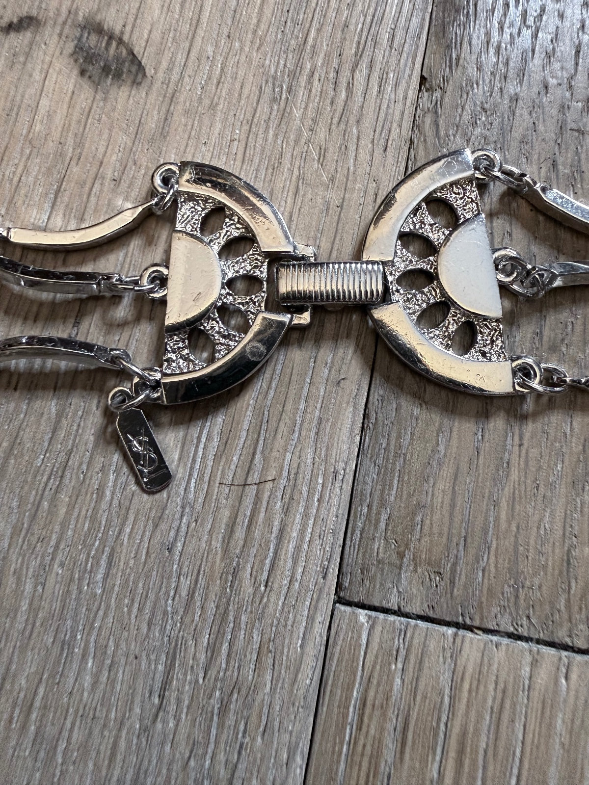 YVES SAINT LAURENT CHAIN LONG NECKLACE