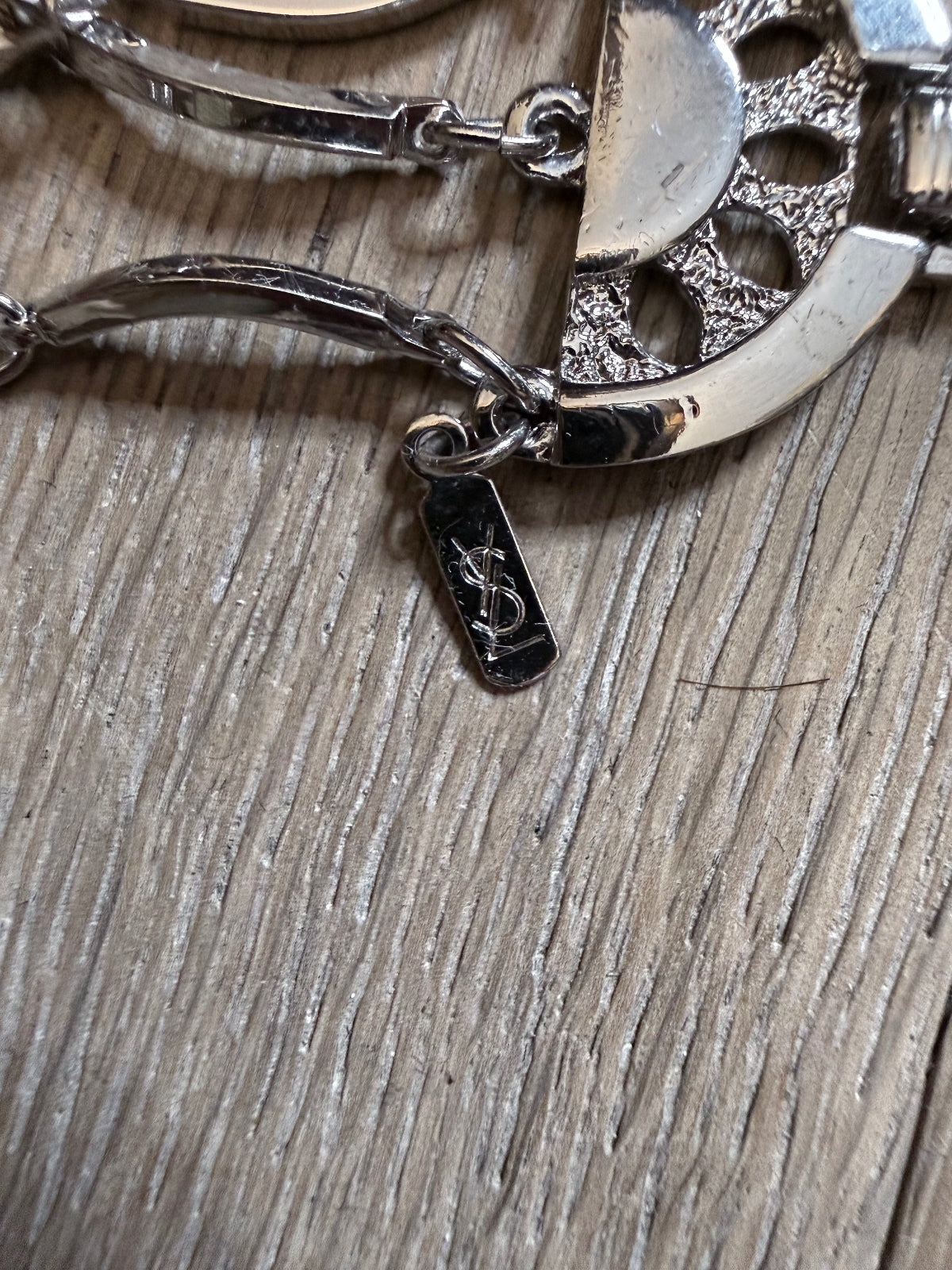 YVES SAINT LAURENT CHAIN LONG NECKLACE